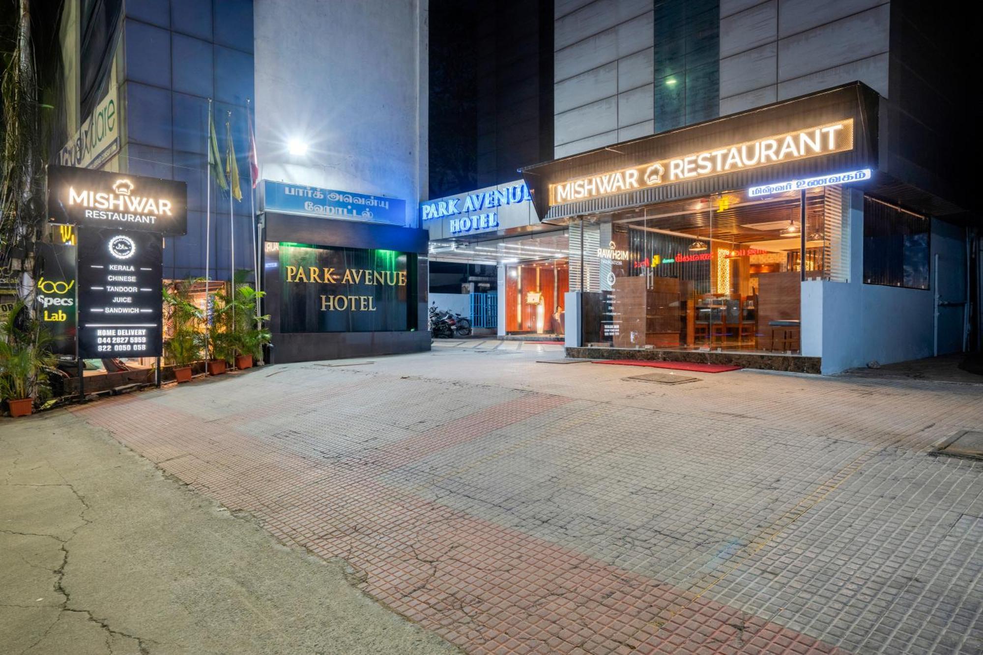 Park Avenue Hotel Nungambakkam Chennai Dış mekan fotoğraf